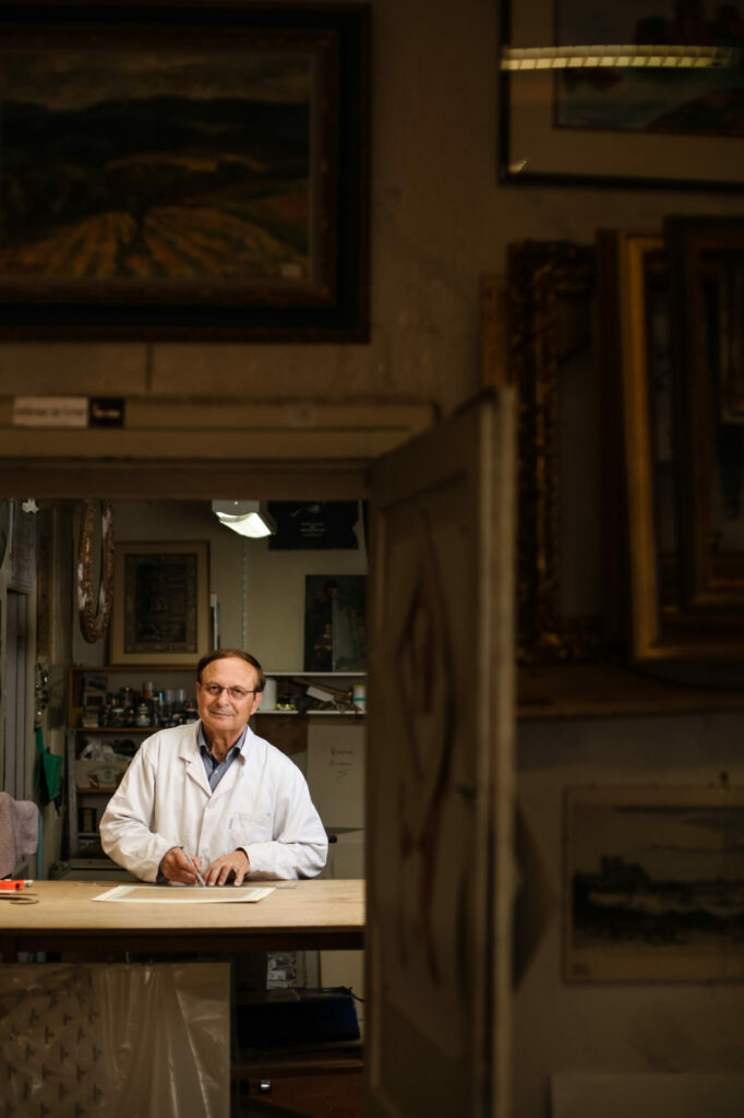 Atelier d'encadrement de Regis Dumas